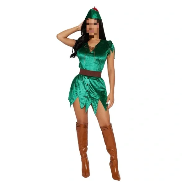 sachin and babi light blue dress Emerald Green Dress main image 0